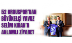 52 Orduspor’dan Büyükelçi Yavuz Selim Kıran’a Anlamlı Ziyaret