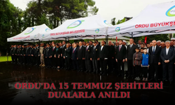 Ordu'da 15 Temmuz Şehitleri Dualarla Anıldı