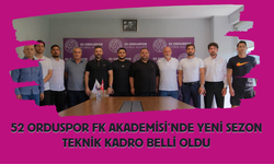 52 Orduspor FK Akademisi’nde Yeni Sezon Teknik Kadro Belli Oldu