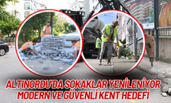 Altınordu’da Sokaklar Yenileniyor: Modern ve Güvenli Kent Hedefi