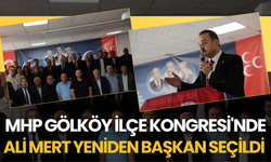 MHP Gölköy İlçe Kongresi'nde Ali Mert Yeniden Başkan Seçildi