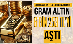 Ordu'da Altın Fiyatları Güncellendi: Gram Altın 6 Bin 253 TL'yi Aştı