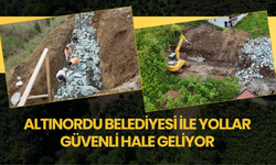 ALTINORDU BELEDİYESİ İLE YOLLAR GÜVENLİ HALE GELİYOR