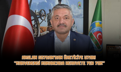 Arslan Soydan'dan Üreticiye Uyarı: "Kahverengi Kokarcada Rehavete Yer Yok"