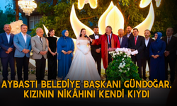 Aybastı Belediye Başkanı Gündoğar, Kızının Nikâhını Kendi Kıydı