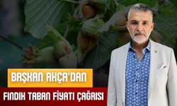 Başkan Akça’dan Fındık Taban Fiyatı Çağrısı