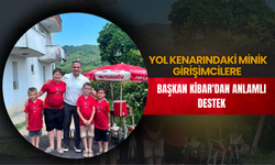 Yol Kenarındaki Minik Girişimcilere Başkan Kibar'dan Anlamlı Destek