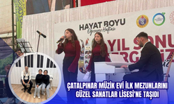Çatalpınar Müzik Evi İlk Mezunlarını Güzel Sanatlar Lisesi'ne Taşıdı