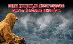 Dışarı Çıkacaklar Dikkat! Ordu'da Kuvvetli Sağanak Bekleniyor