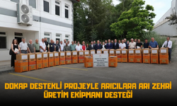 DOKAP Destekli Projeyle Arıcılara Arı Zehri Üretim Ekipmanı Desteği