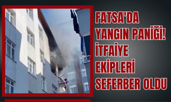 Fatsa'da Yangın Paniği! İtfaiye Ekipleri Seferber Oldu