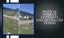 Festival Sonrası Uluvahta Yaylası'nda Çöp Tepkisi