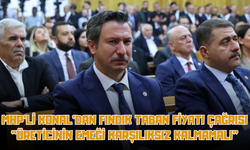 MHP'li Konal'dan Fındık Taban Fiyatı Çağrısı: "Üreticinin Emeği Karşılıksız Kalmamalı"