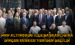 MHP Altınordu İlçe Başkanlığına Dinçer Kurucu Yeniden Seçildi