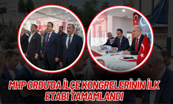 MHP Ordu'da İlçe Kongrelerinin İlk Etabı Tamamlandı