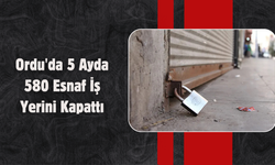 Ordu'da 5 Ayda 580 Esnaf İş Yerini Kapattı