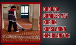 Ordu'da Camiler Yaz Kur'an Kurslarına Hazırlanıyor