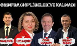 Ordu'da CHP'li Belediye Kalmadı