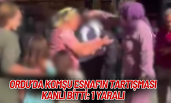 Ordu’da Komşu Esnafın Tartışması K*nlı Bitti: 1 Yaralı