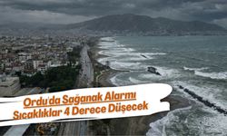 Ordu'da Sağanak Alarmı: Sıcaklıklar 4 Derece Düşecek