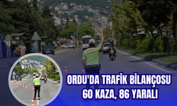 Ordu'da Trafik Bilançosu: 60 Kaza, 86 Yaralı