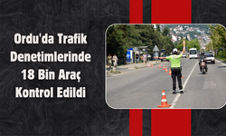 Ordu'da Trafik Denetimlerinde 18 Bin Araç Kontrol Edildi
