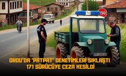 Ordu'da 'Patpat' Denetimleri Sıklaştı: 171 Sürücüye Ceza Kesildi