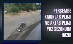 Perşembe Kadınlar Plajı ve Aktaş Plajı Yaz Sezonuna Hazır