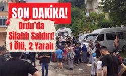 SON DAKİKA: Ordu’da Silahlı Saldırı! 1 Ölü, 2 Yaralı