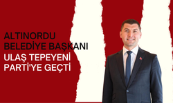Altınordu Belediye Başkanı Ulaş Tepe, YENİ Parti'ye Geçti