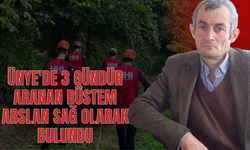 Ünye'de 3 Gündür Aranan Rüstem Arslan Sağ Olarak Bulundu