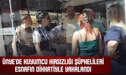 Ünye'de Kuyumcu Hırsızlığı Şüphelileri Esnafın Dikkatiyle Yakalandı