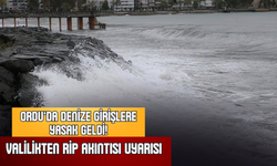 Ordu’da denize girişlere yasak geldi!