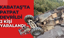 Kabataş’ta Patpat Devrildi: 2 Kişi Yaralandı