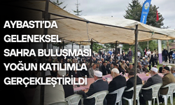 Aybastı’da Geleneksel Sahra Buluşması Yoğun Katılımla Gerçekleştirildi