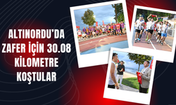 Altınordu’da Zafer İçin 30.08 Kilometre Koştular