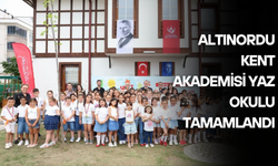 Altınordu Kent Akademisi Yaz Okulu Tamamlandı: 120 Çocuk Mezuniyet Sevinci Yaşadı