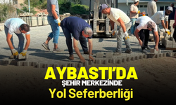 Aybastı’da Şehir Merkezinde Yol Seferberliği