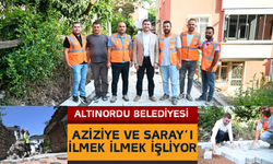 Altınordu Belediyesi Aziziye ve Saray’ı İlmek İlmek İşliyor