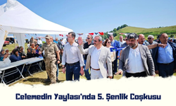 Celemedin Yaylası’nda 5. Şenlik Coşkusu