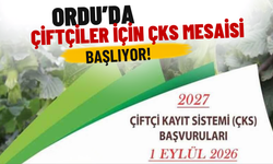 Ordu’da Çiftçiler İçin ÇKS Mesaisi Başlıyor