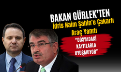 İdris Naim Şahin’in Çakarlı Araç Açıklamasına Bakan Gürlek’ten Yanıt