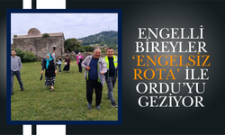 Engelli Bireyler ‘Engelsiz Rota’ ile Ordu’yu Geziyor