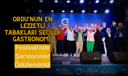 Ordu'nun En Lezzetli Tabakları Seçildi! Gastronomi Festivali'nde Şampiyonlar Ödüllendirildi