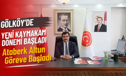 Gölköy’de Yeni Kaymakam Dönemi Başladı: Ataberk Altun Göreve Başladı