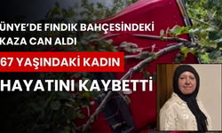 Ünye’de Fındık Bahçesindeki Kaza Can Aldı