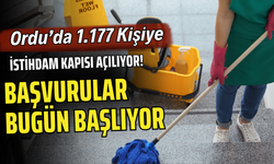 Ordu’da 1.177 Kişiye İstihdam Kapısı Açılıyor! Başvurular Bugün Başlıyor