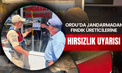 Ordu’da Jandarmadan Fındık Üreticilerine Hırsızlık Uyarısı