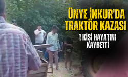 Ünye İnkur’da Traktör Kazası: 1 Kişi Hayatını Kaybetti
