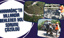 Karaağaç’ta Yıllardır Beklenen Yol Sorunu Çözüldü